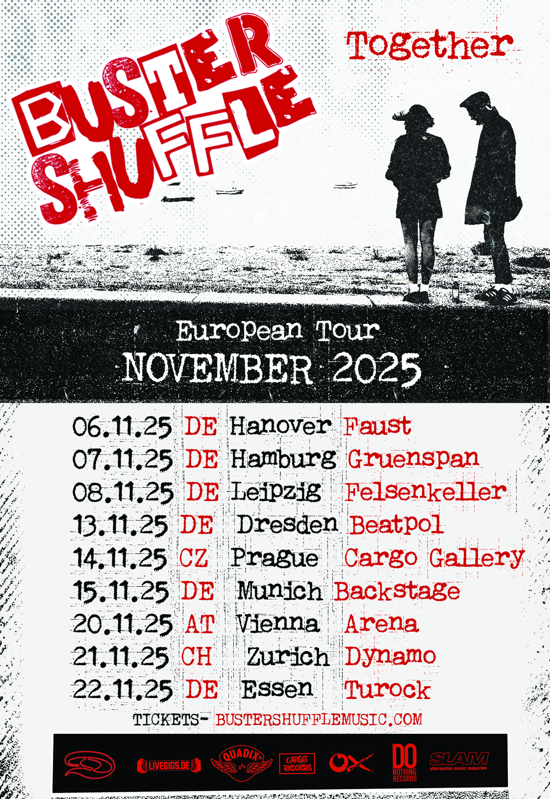 BUSTER SHUFFLE - TOGETHER TOUR 2025