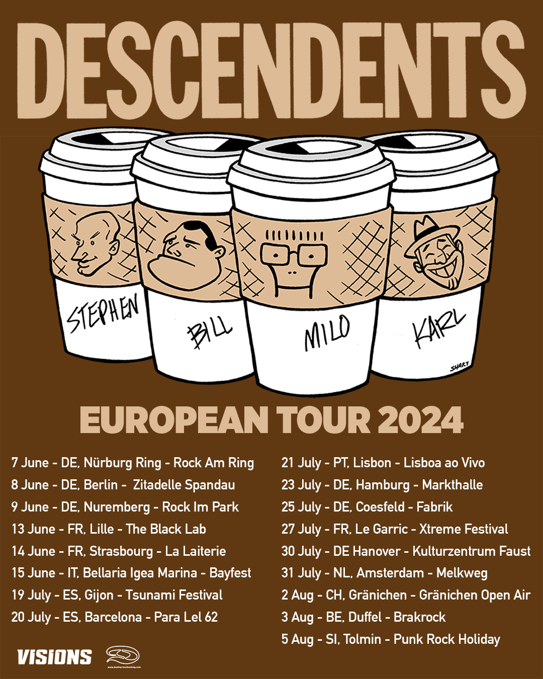 DESCENDENTS TOUR 2024