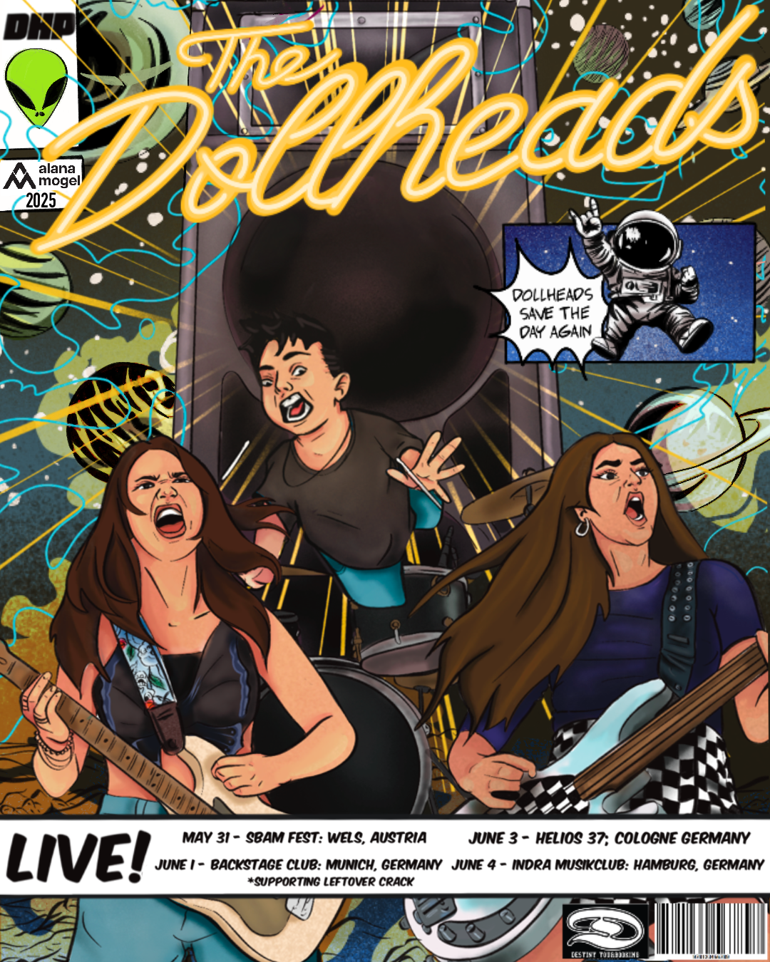 THE DOLLHEADS - EUROPE 2025
