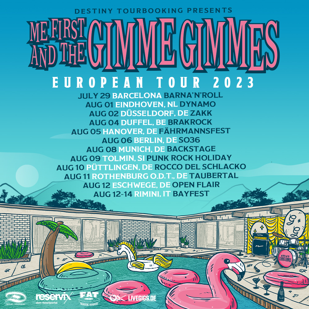 ME FIRST AND THE GIMME GIMMES ARE COMING BACK THIS SUMMER