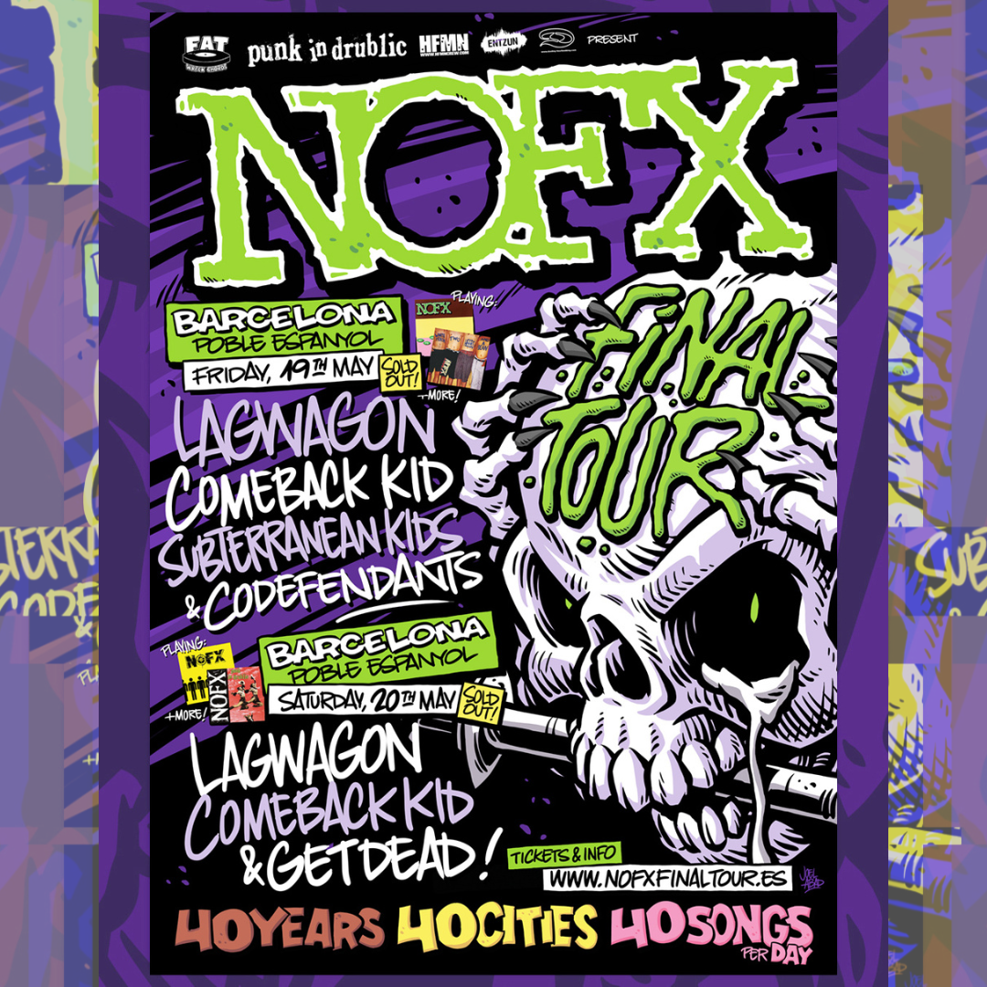 NOFX IN BARCELONA: HERE ARE THE SPECIAL GUESTS