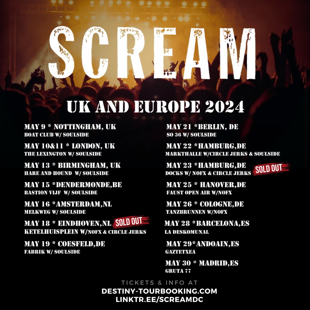 SCREAM UK/EU 2024