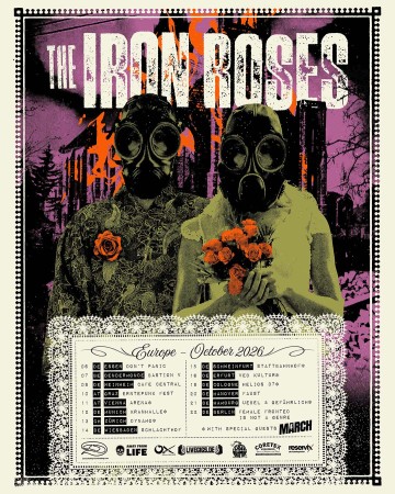 THE IRON ROSES: MOLOTOV NIGHTS - NEW TOURDATES