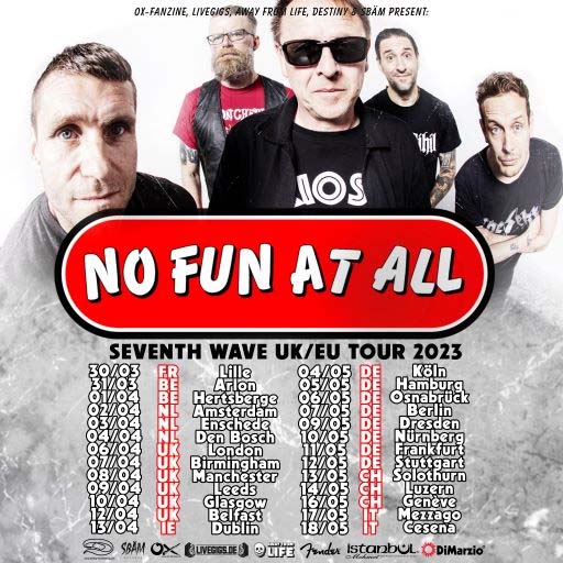 NO FUN AT ALL • SEVENTH WAVE TOUR 2023 ? 